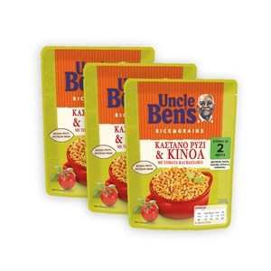 3τμχ UNCLE BENS Κινόα & Τομάτα