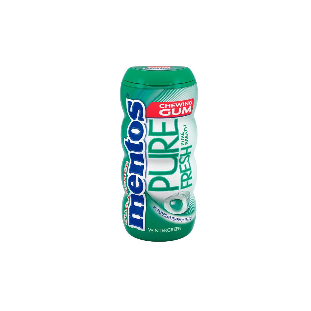 MENTOS CURVY POCKET BOTTLE WINTERGREEN