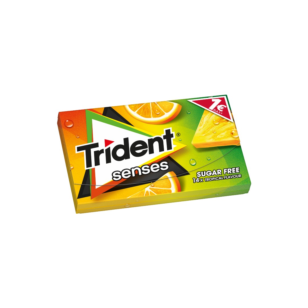 TRIDENT ΤΣΙΧΛΕΣ SENSES ΤΡΟΠ.ΦΡΟΥΤΑ 27ΓΡ