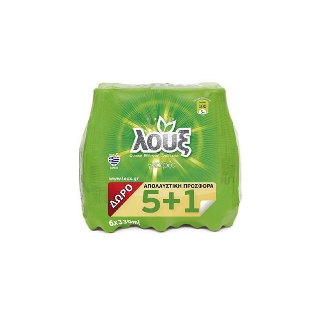 ΛΟΥΞ ΓΚΑΖΟΖΑ PET 330ML(5+1)ΔΩΡΟ