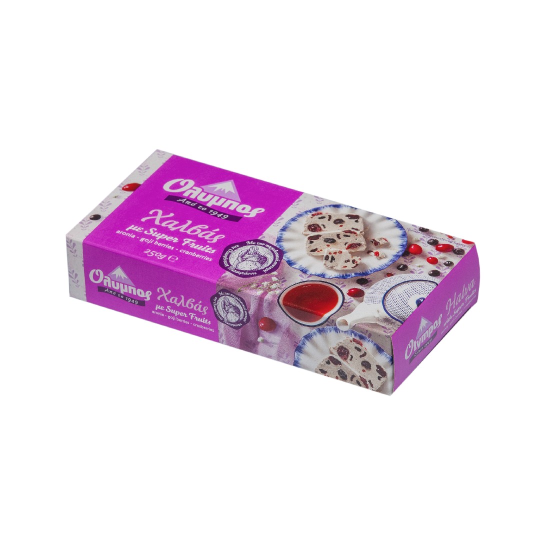 ΟΛΥΜΠΟΣ ΧΑΛΒΑΣ ΜΕ SUPER FRUITS 250ΓΡ