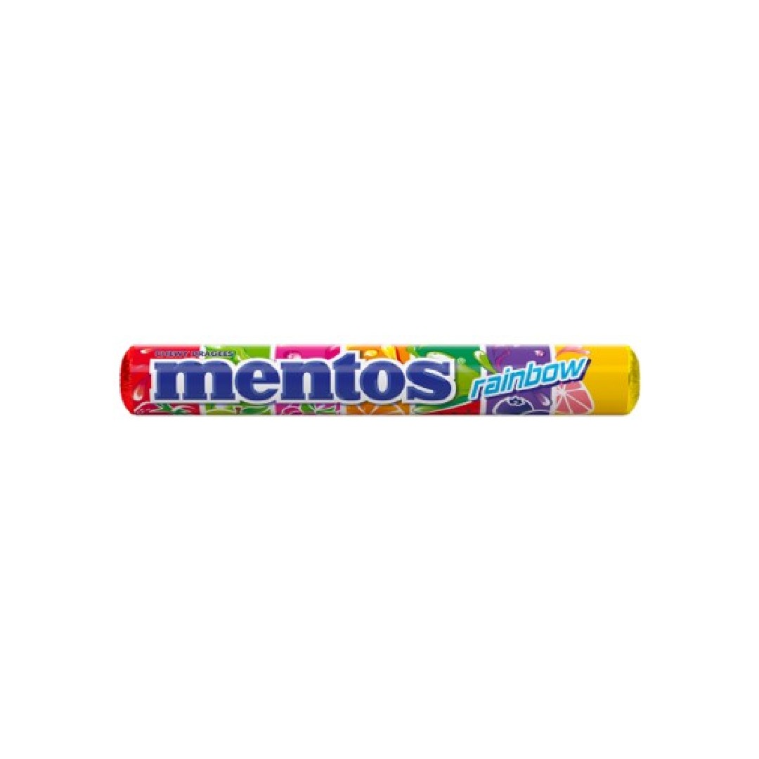 MENTOS ΤΣΙΧΛΟΚΑΡΑΜΕΛΕΣ RAINBOW 37.5ΓΡ