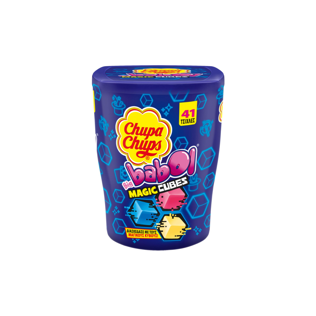 CHUPA CHUPS ΤΣΙΧΛΕΣ BIG BABOL MAGIC CUBES 86ΓΡ