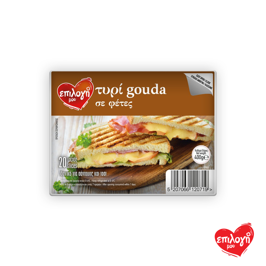 ΕΠΙΛΟΓΗ ΜΟΥ GOUDA ΣΕ ΦΕΤΕΣ 400ΓΡ