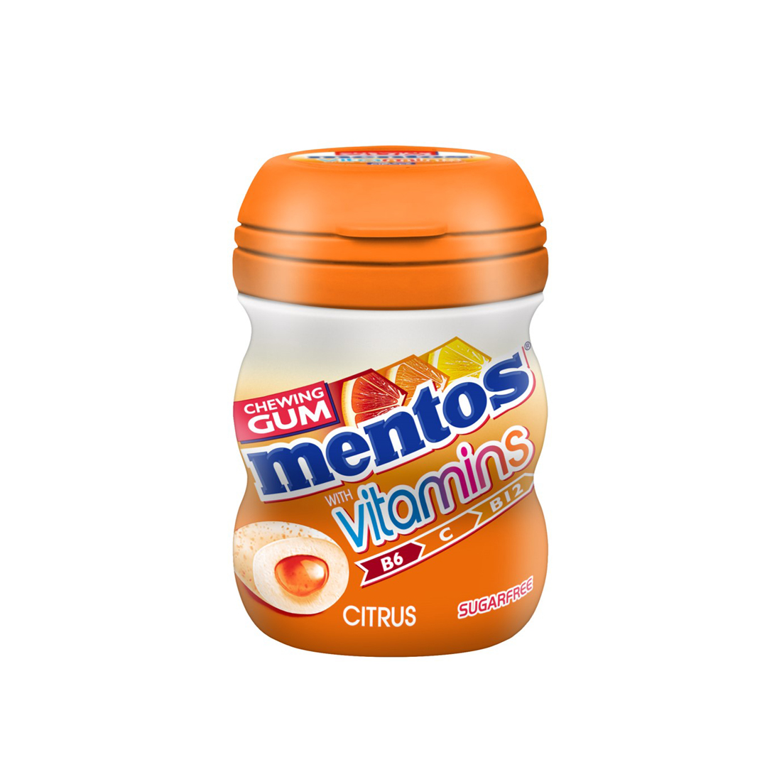 MENTOS ΤΣΙΧΛΕΣ VITAMINS SF BOTTLE 90ΓΡ