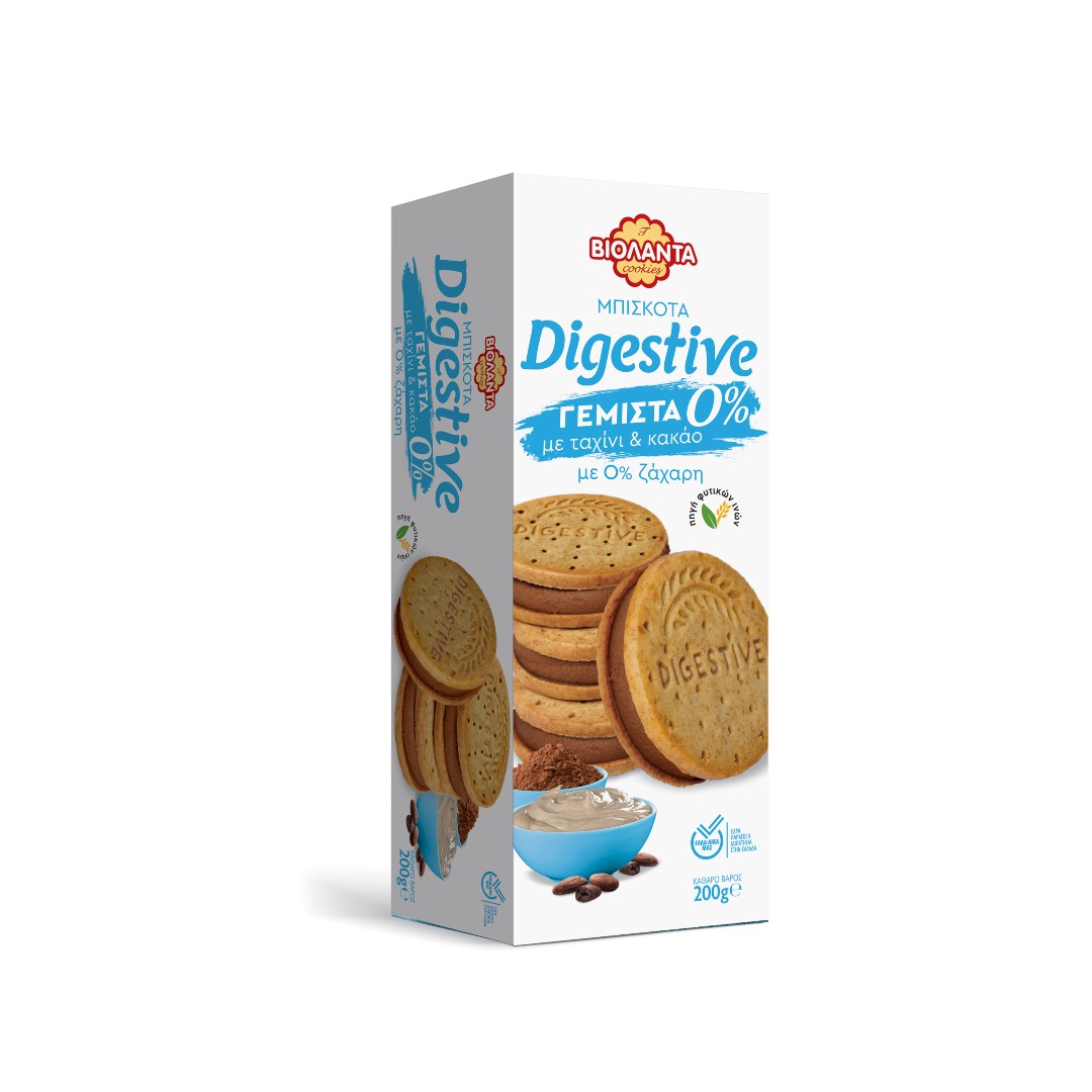 ΒΙΟΛΑΝΤΑ ΜΠΙΣΚΟΤΑ DIGESTIVE ΓΕΜ. 0% ΤΑΧ.-ΚΑΚ.200ΓΡ
