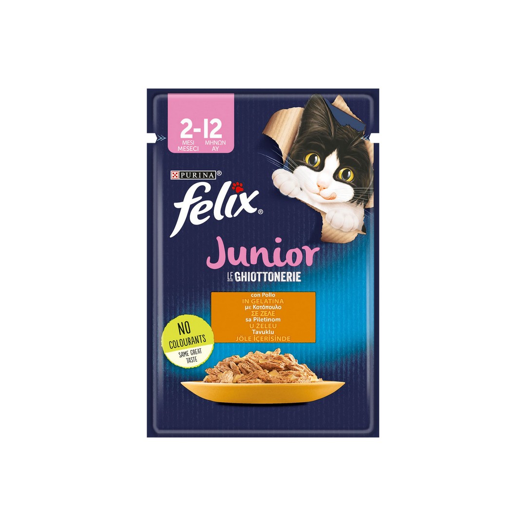 FELIX ΓΑΤΑΣ AGAIL JUNIOR ΚΟΤΟΠΟΥΛΟ ΣΕ ΖΕΛΕ 85ΓΡ.