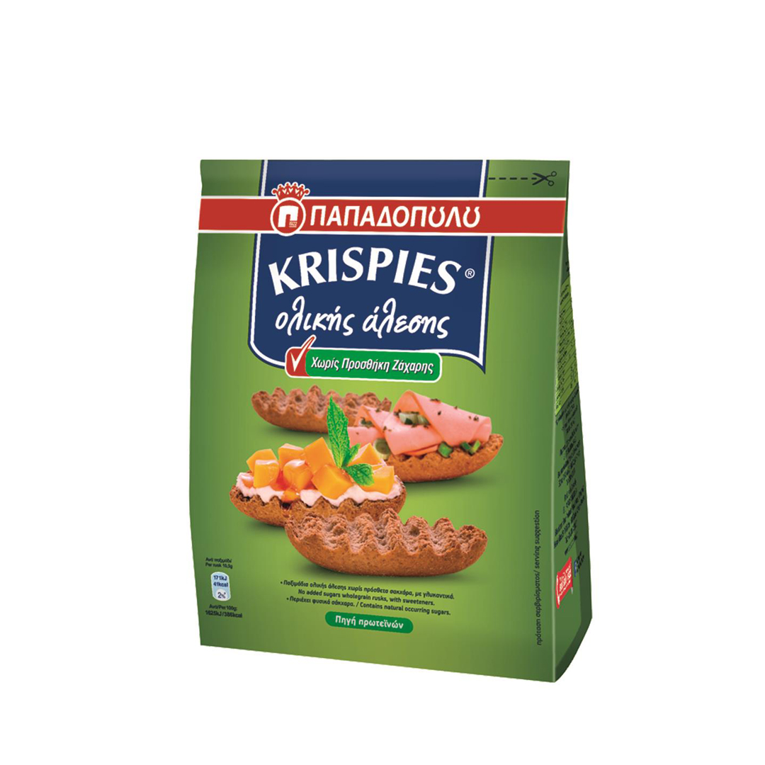ΠΑΠΑΔΟΠΟΥΛΟΥ KRISPIES Χ.ΖΑΧΑΡΗ 200ΓΡ