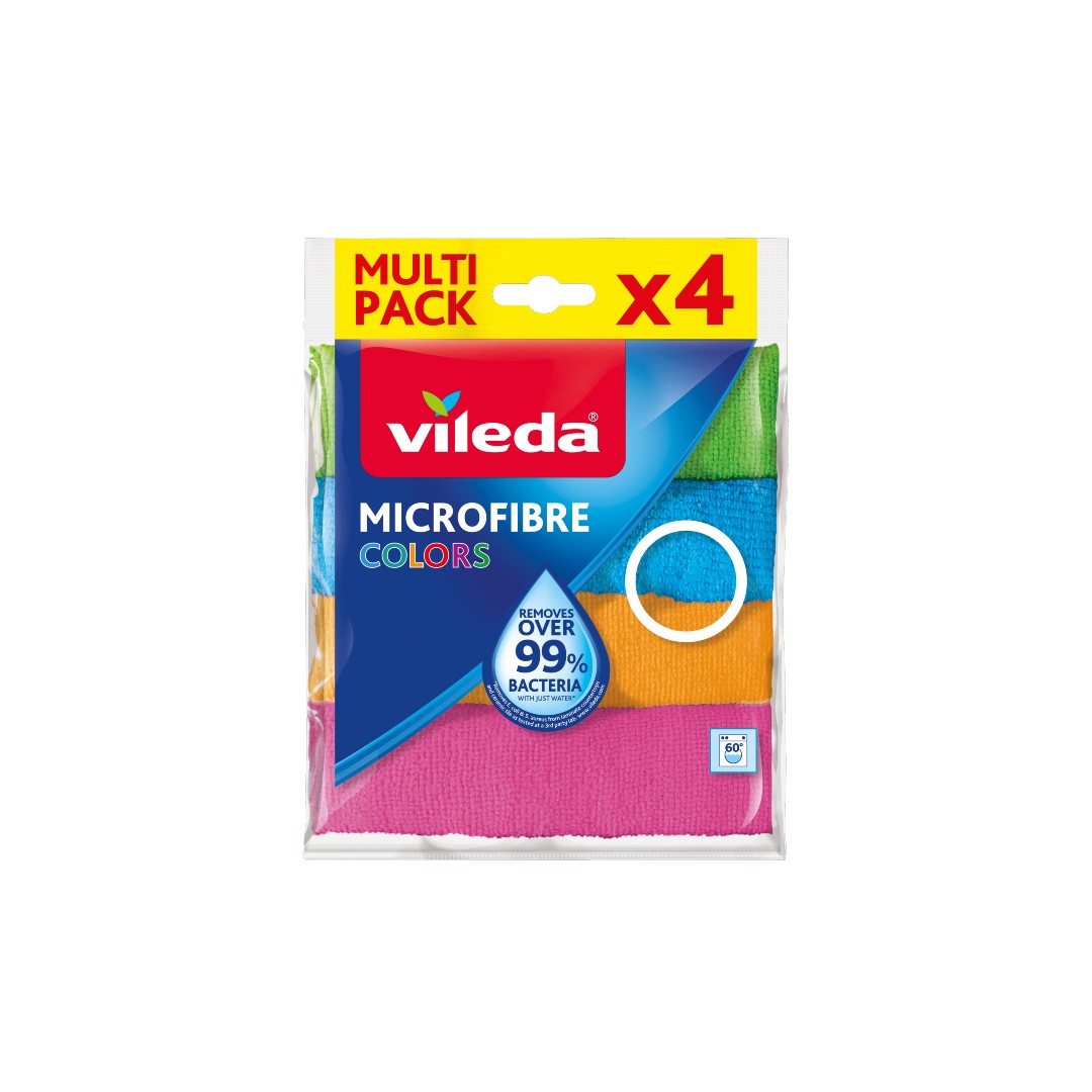 VILEDA ΠΕΤΣ.MICROFIBRE COLORS 4T
