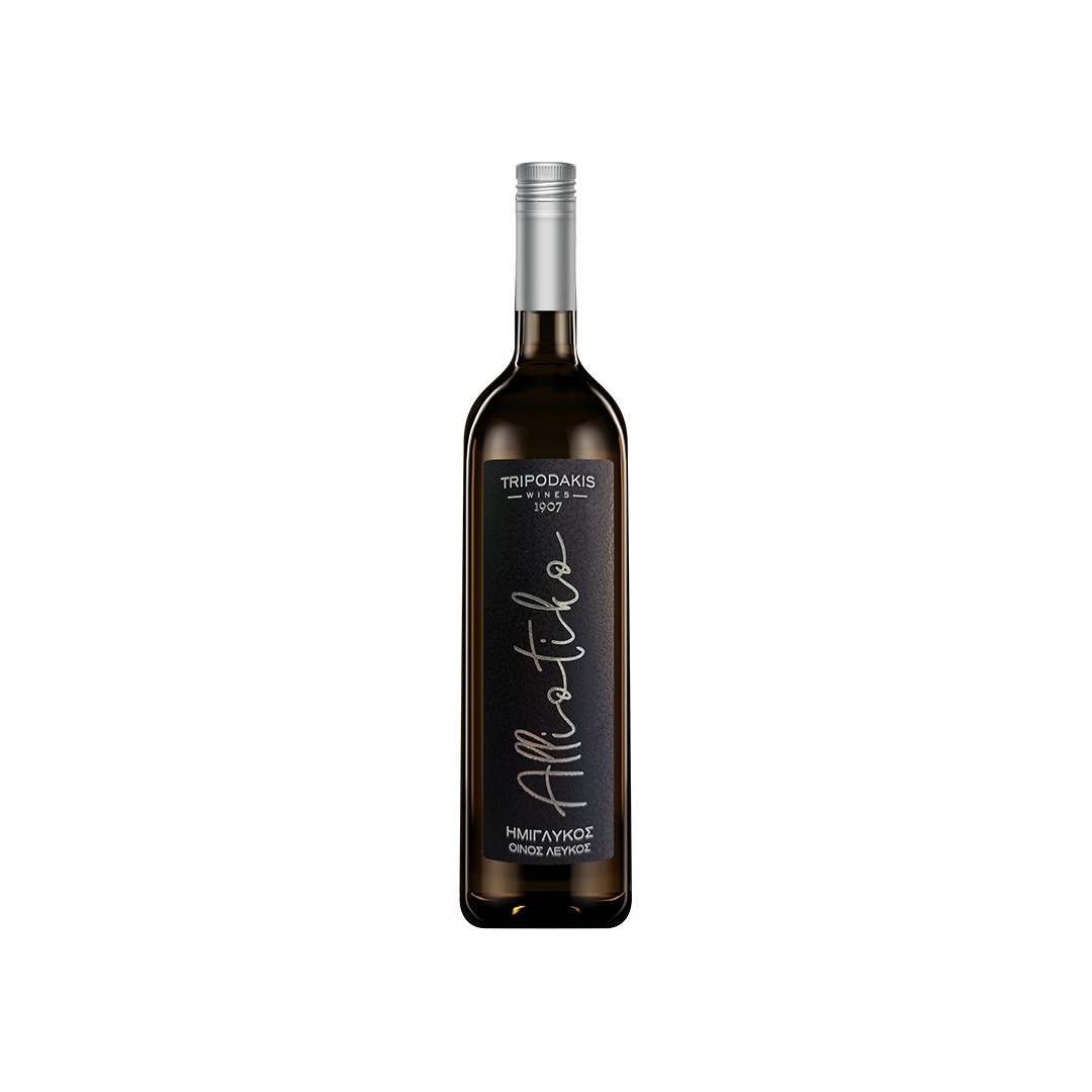 ΑΛΛΙΩΤΙΚΟ ΚΡΑΣΙ ΗΜΙΓΛΥΚΟ ΛΕΥΚΟ 750ML