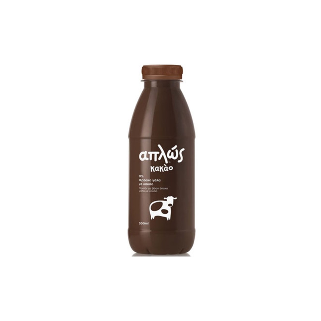 ΑΠΛΩΣ ΚΑΚΑΟ ΓΑΛΑ 0% ΛΙΠΑΡΑ 500ML