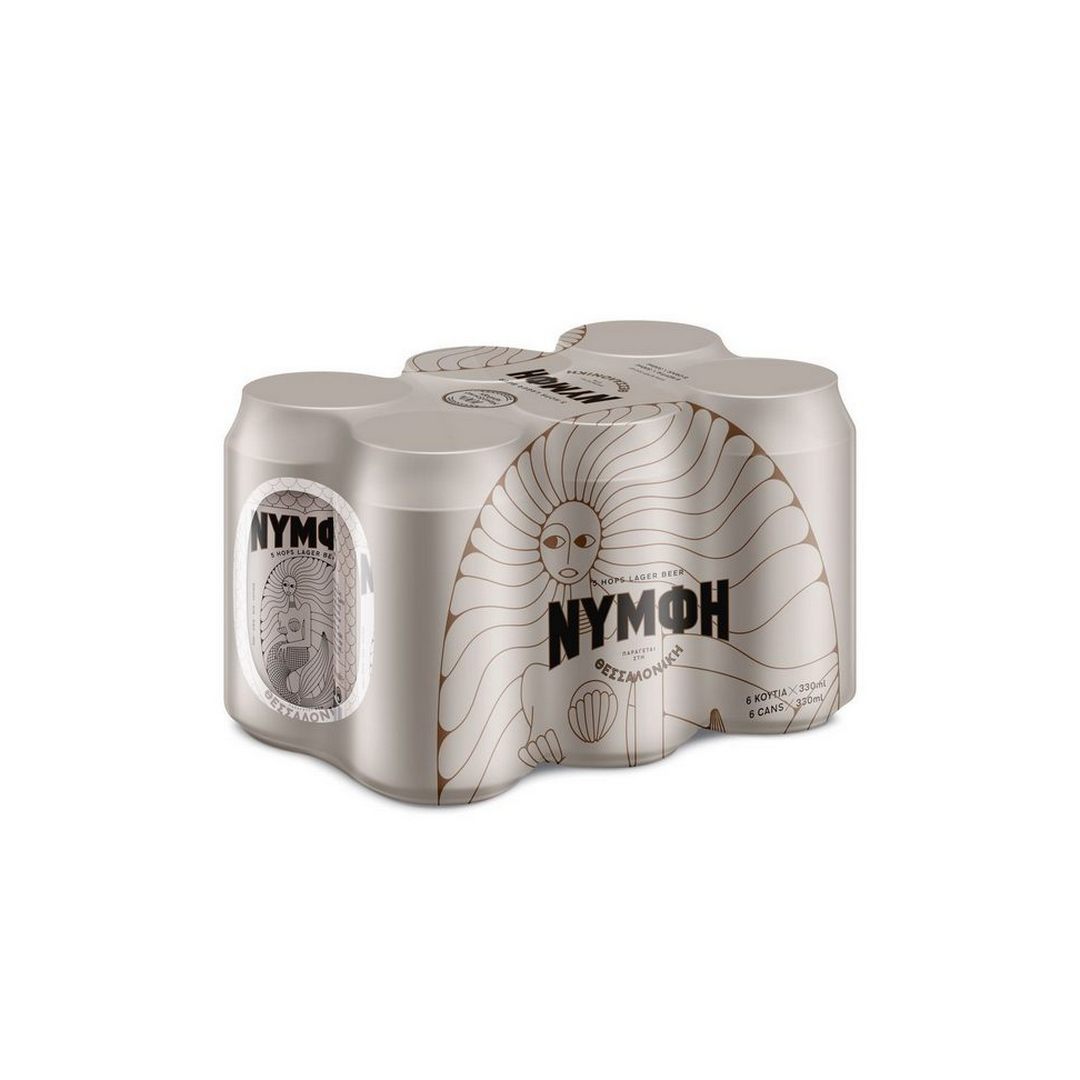 ΜΠΥΡΑ ΝΥΜΦΗ ΚΟΥΤΙ LAGER 6*330ML