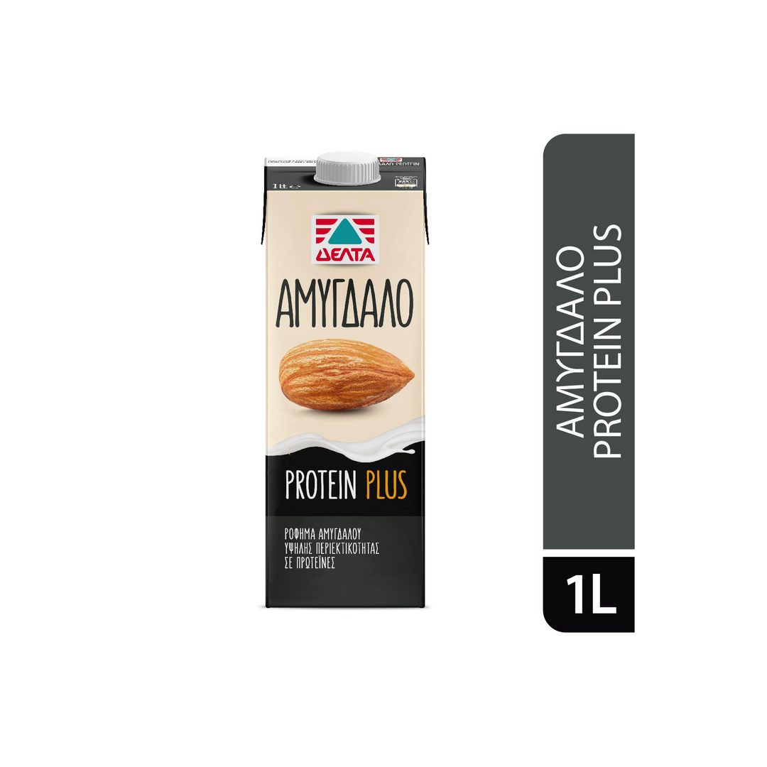 ΔΕΛΤΑ  ΦΥΤΙΚΟ ΡΟΦΗΜΑ  ΑΜΥΓΔΑΛΟ PROTEIN PLUS 1L