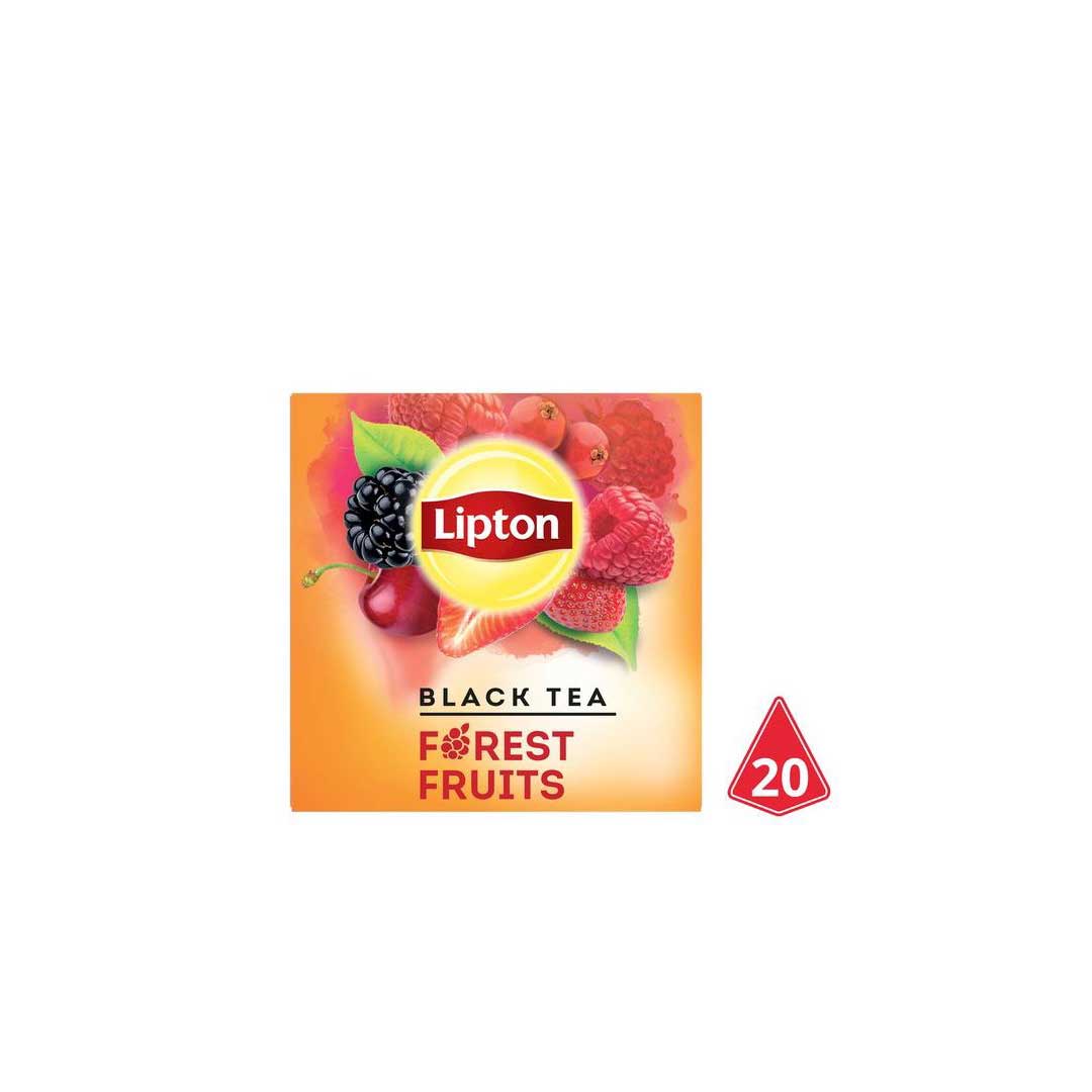 LIPTON ΜΑΥΡΟ ΤΣΑΙ ΦΡΟΥΤΑ ΤΟΥ ΔΑΣΟΥΣ ΠΥΡ. 20*1.7ΓΡ