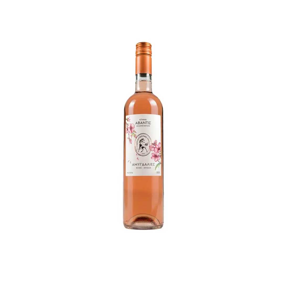 ΚΡΑΣΙ ΚΤΗΜΑ ΑΒΑΝΤΙΣ ΑΜΥΓΔΑΛΙΕΣ ΡΟΖΕ 750ML