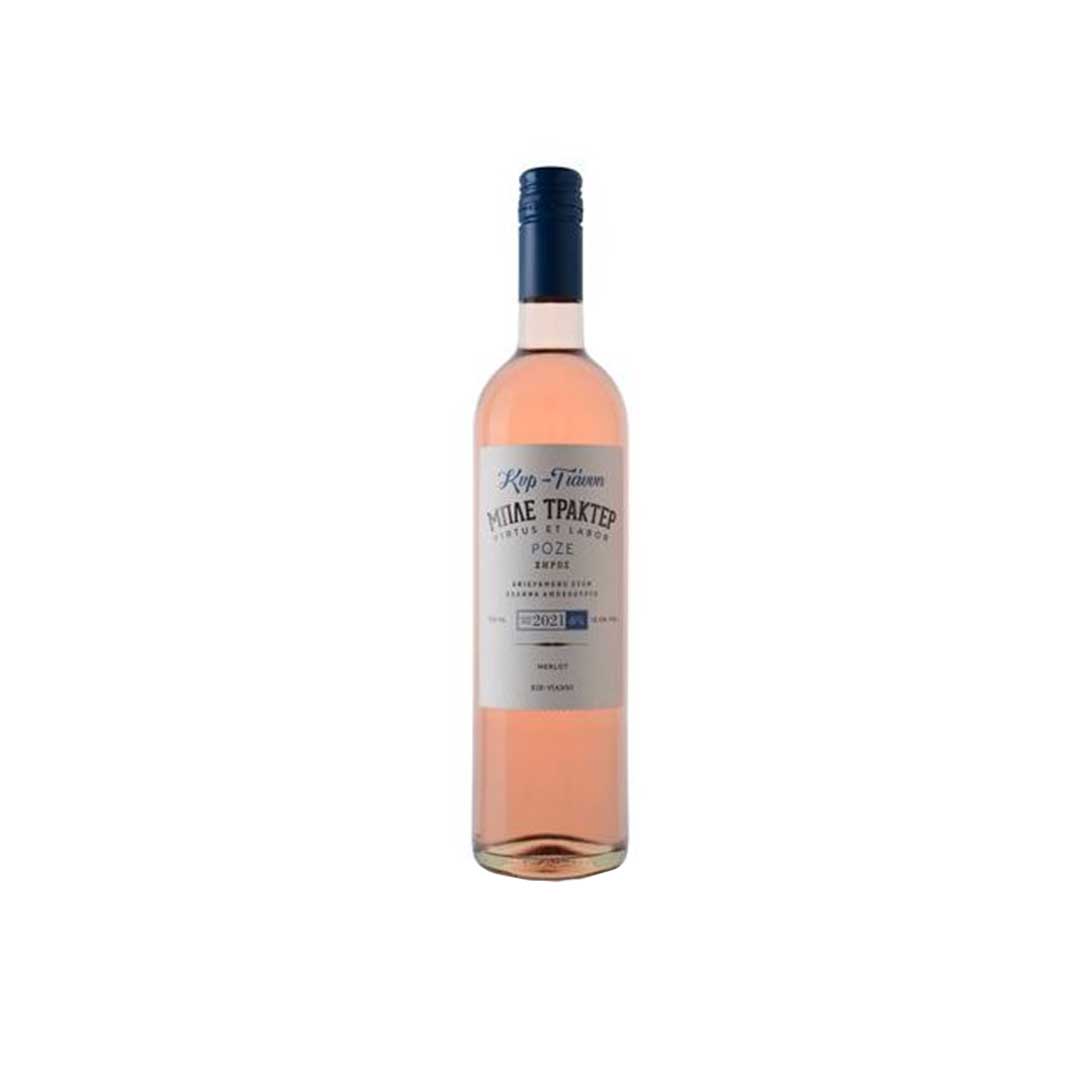 ΜΠΛΕ ΤΡΑΚΤΕΡ ΚΡΑΣΙ ΡΟΖΕ 750ML