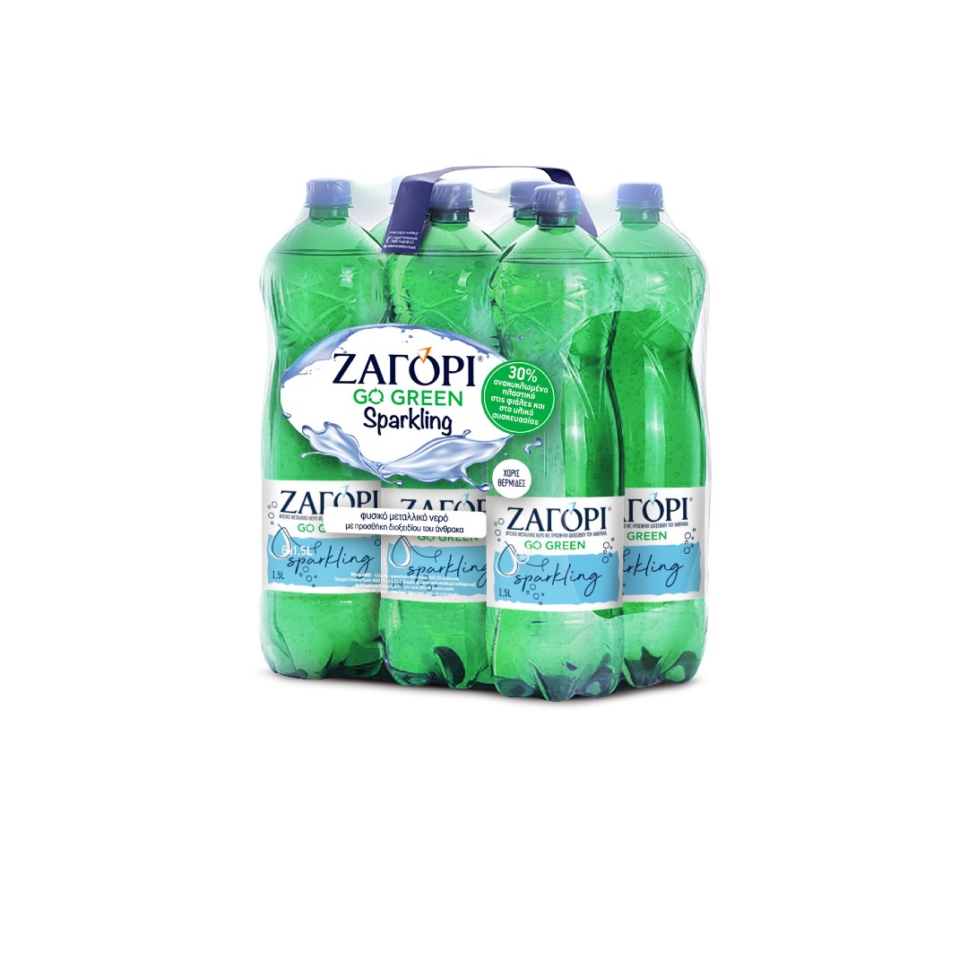 ΖΑΓΟΡΙ ΝΕΡΟ ΑΝΘΡΑΚΟΥΧΟ PET 6*1.5L