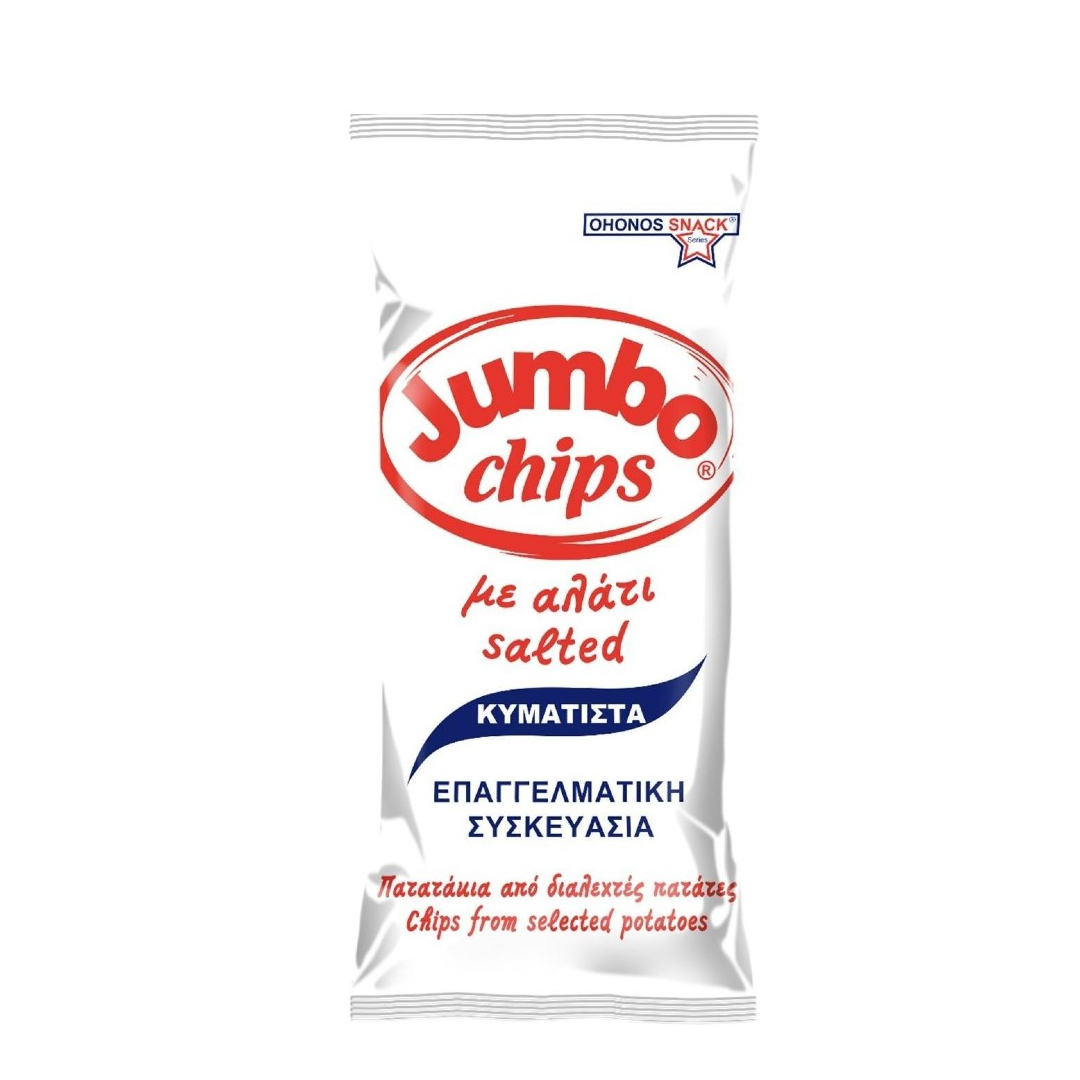 JUMBO CHIPS ΑΛΑΤΙ ΚΥΜΑΤΙΣΤΟ 280ΓΡ