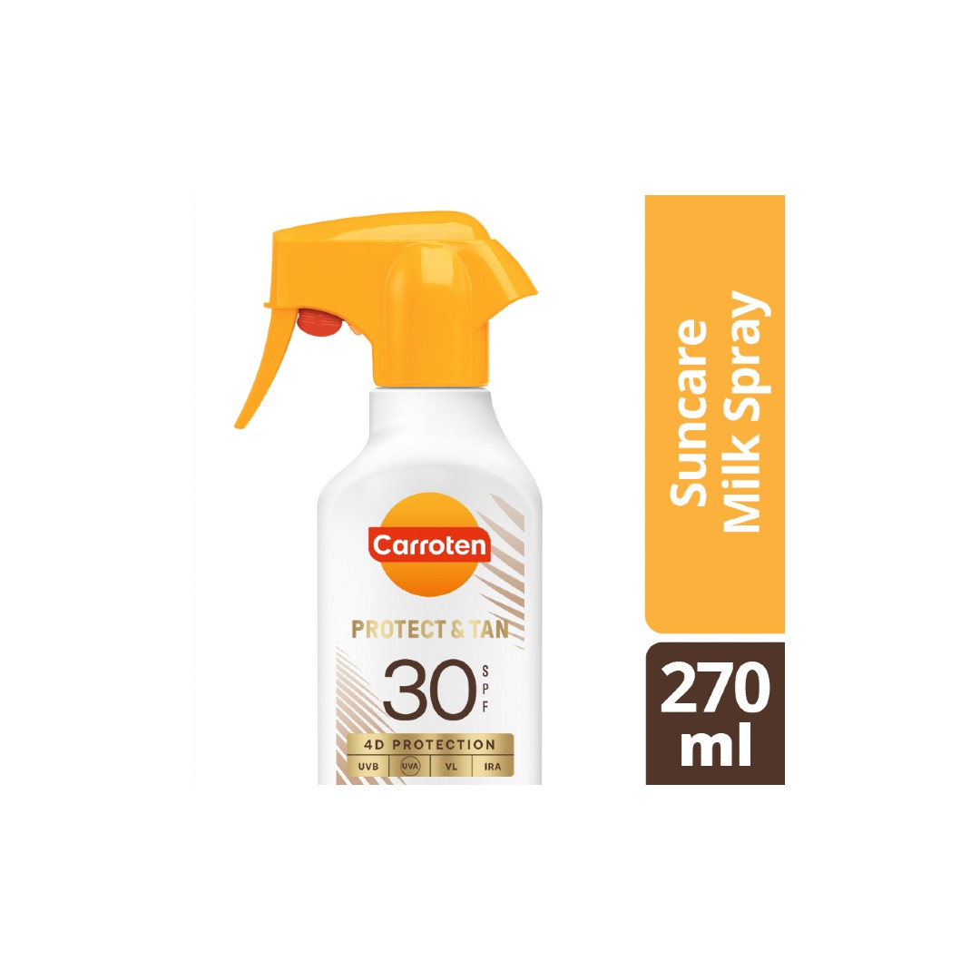 CARROTEN MILK SPRAY TAN & PROT TRIG SPF30 270ML
