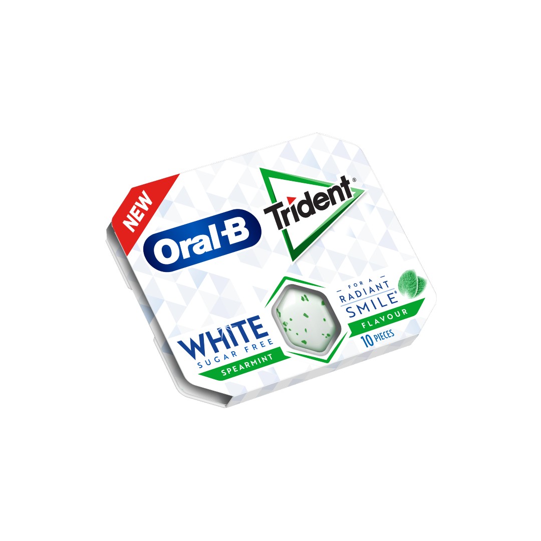 TRIDENT ΤΣΙΧΛΕΣ ORAL-B WHITE SPEARMINT 17Ρ