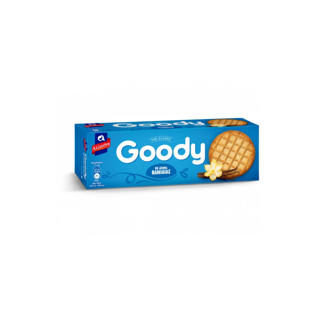 ΑΛΛΑΤΙΝΗ ΜΠΙΣΚΟΤΑ GOODY ΒΑΝΙΛΙΑ 185ΓΡ