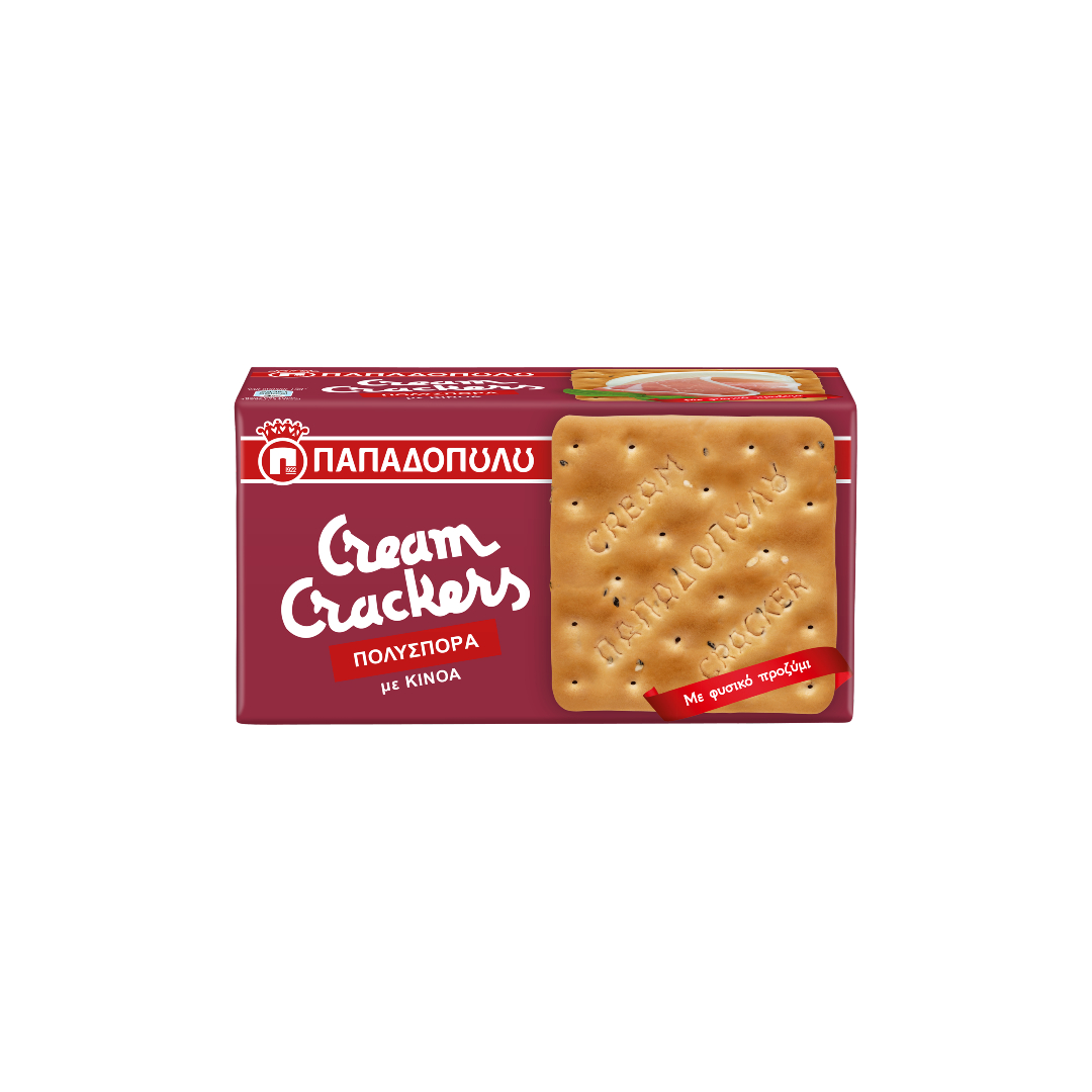 ΠΑΠΑΔΟΠΟΥΛΟΥ CREAM CRACKERS ΠΟΛΥΣΠΟΡΑ 195ΓΡ