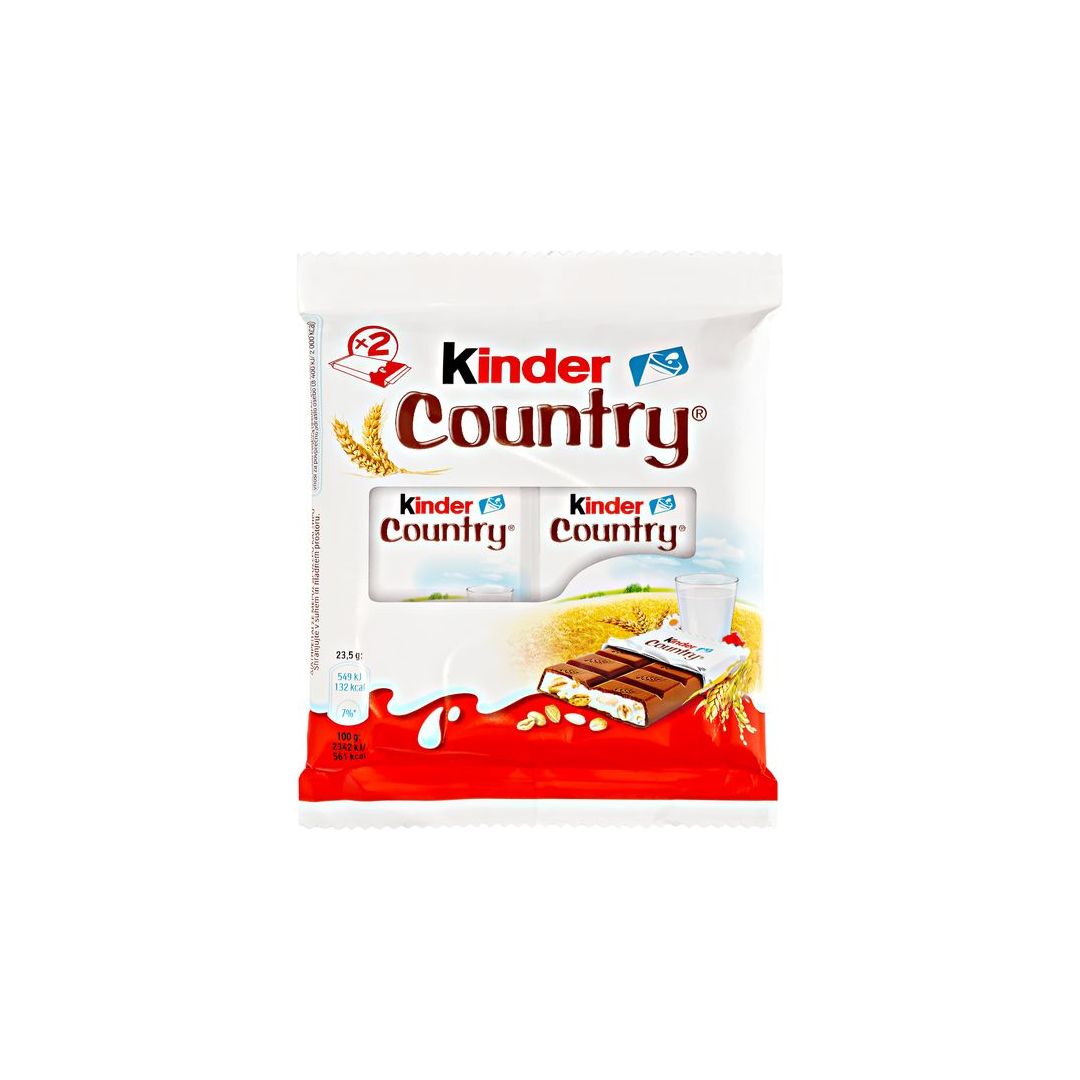 FERRERO KINDER ΣΟΚΟΛΑΤΑ COUNTRY T2 47ΓΡ