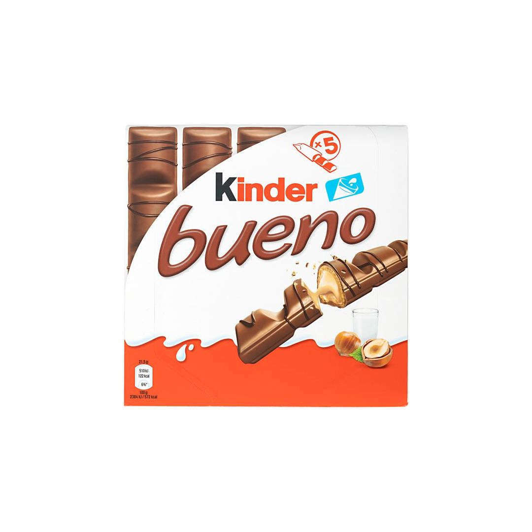 FERRERO ΣΟΚΟΛΑΤΑ KINDER BUENO T5 107.5ΓΡ