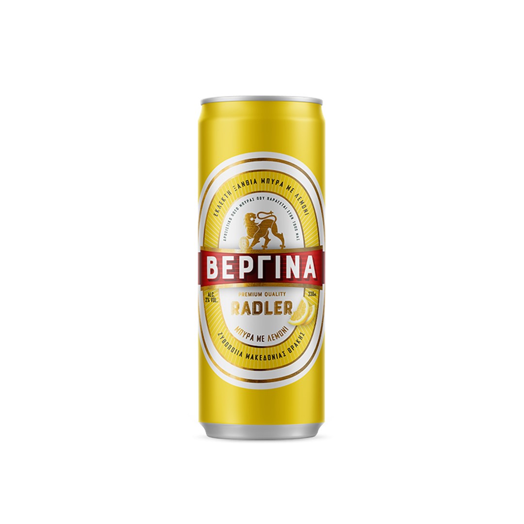 ΒΕΡΓΙΝΑ ΜΠΥΡΑ RADLER ΚΟΥΤΙ 330ML