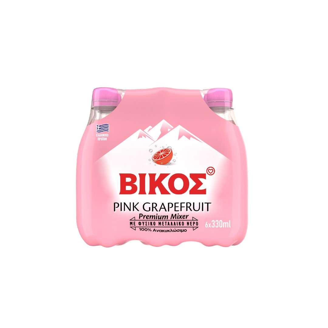 ΒΙΚΟΣ  PINK GRAPEFRUIT 6*330ML