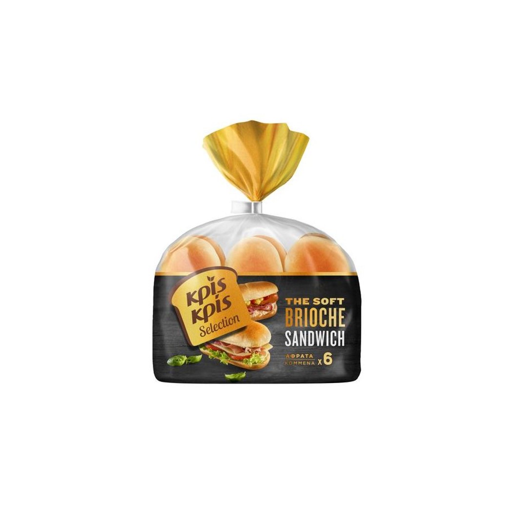 ΚΡΙΣ ΚΡΙΣ SELECTION ΣΑΝΤΟΥΙΤΣ BRIOCHE 342ΓΡ
