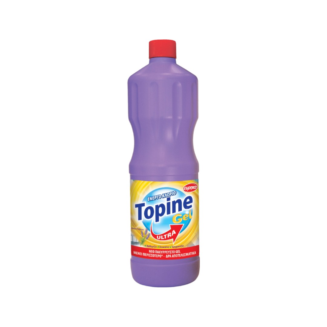 TOPINE GEL ULTRA ΧΛΩΡΙΟ ΛΕΒΑΝΤΑ 750ML
