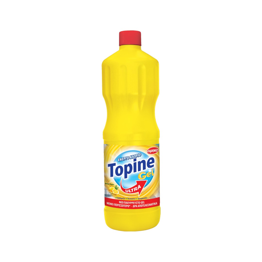 TOPINE GEL ULTRA ΧΛΩΡΙΟ ΛΕΜΟΝΙ 1250ML