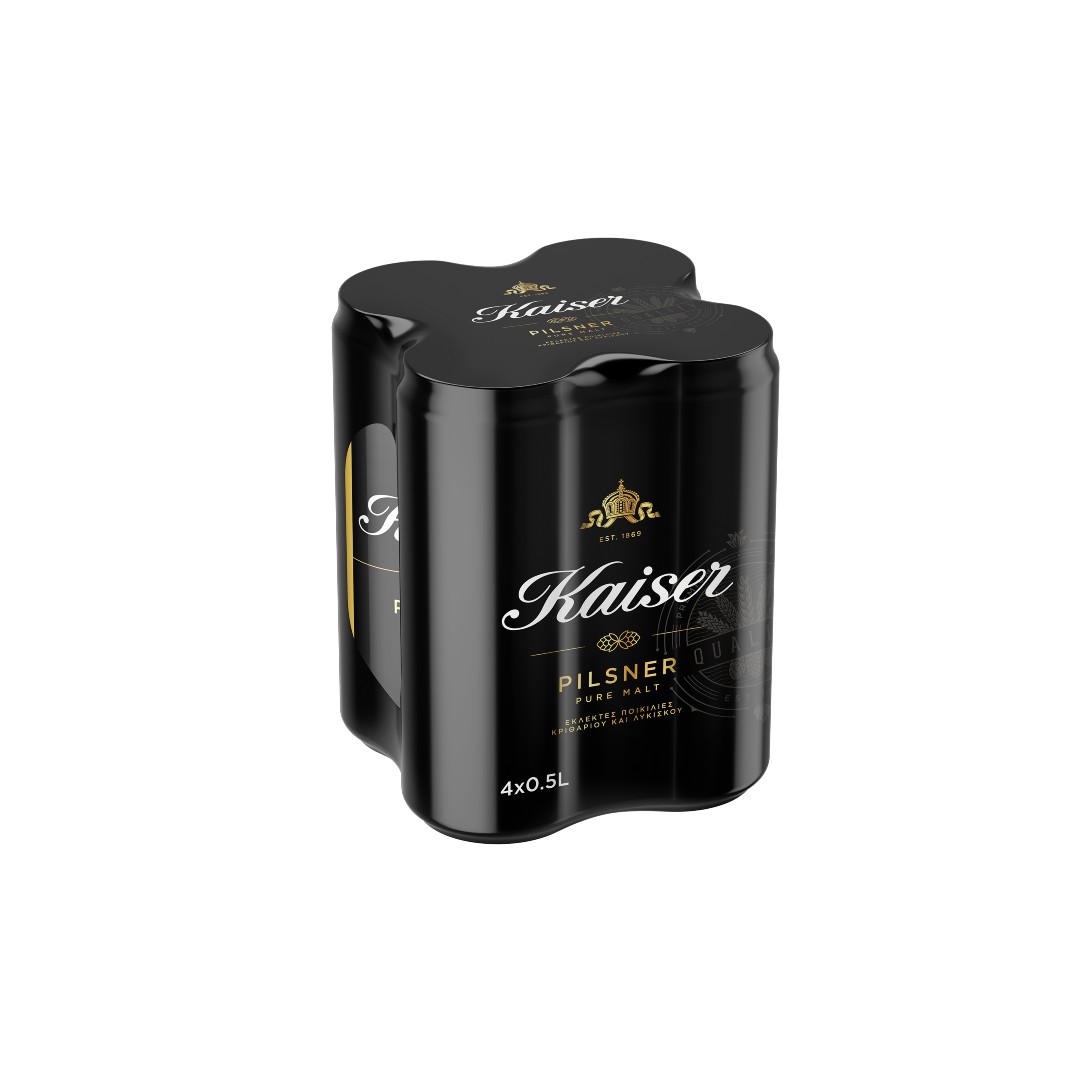 KAISER ΜΠΥΡΑ KOYTI 4*500ML