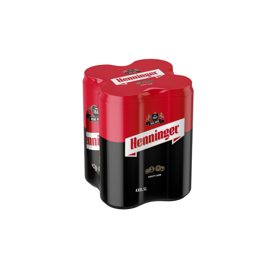 HENNINGER ΜΠΥΡΑ ΚΟΥΤΙ 4*500ML