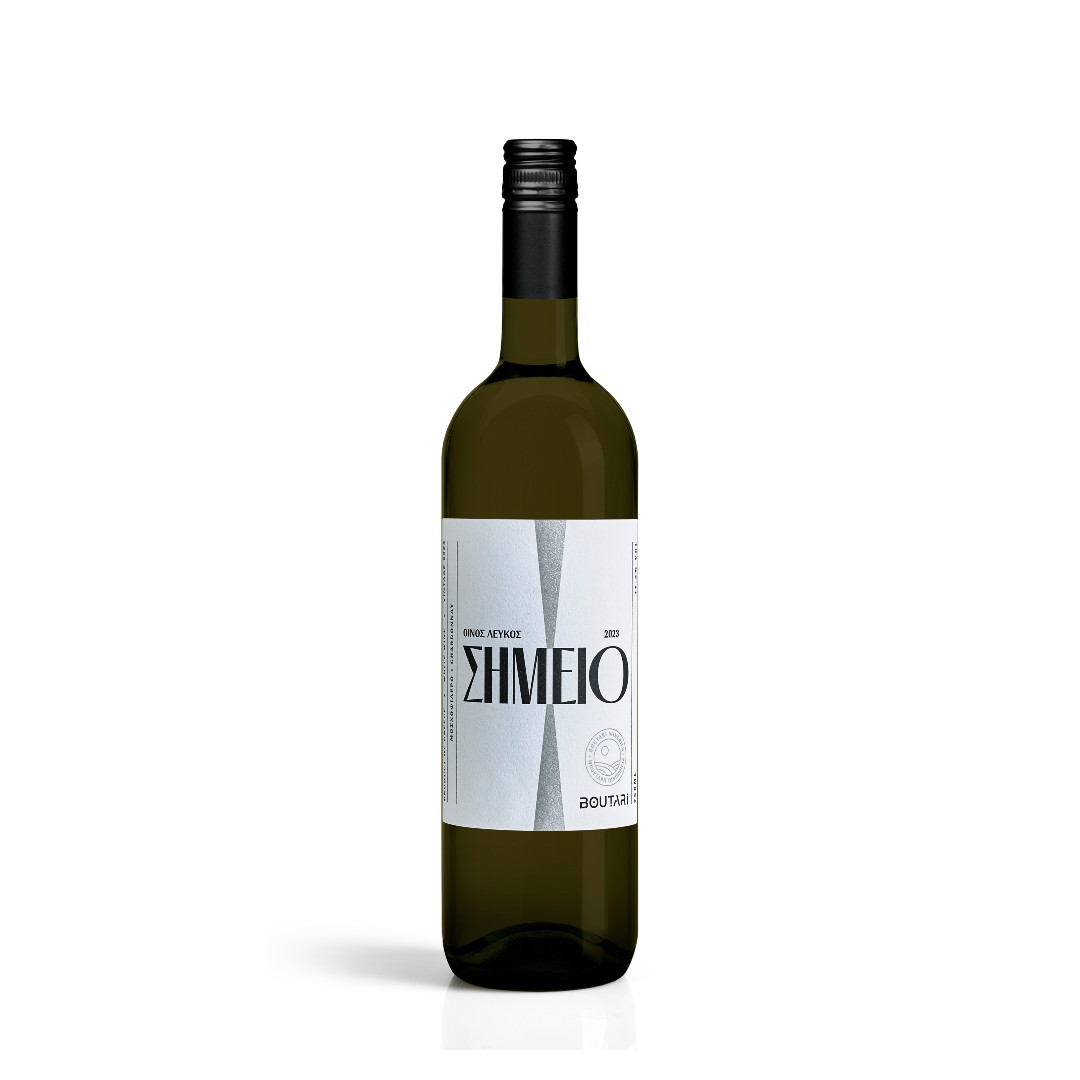 ΜΠΟΥΤΑΡΗ ΣΗΜΕΙΟ ΣΤΙΞΗΣ ΚΡΑΣΙ ΛΕΥΚΟ  750ML