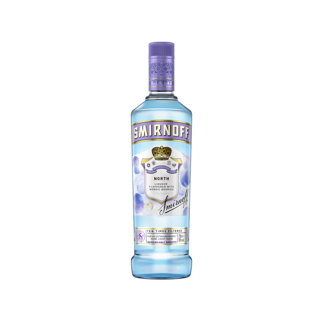 SMIRNOFF VODKA NORTH 700ML.