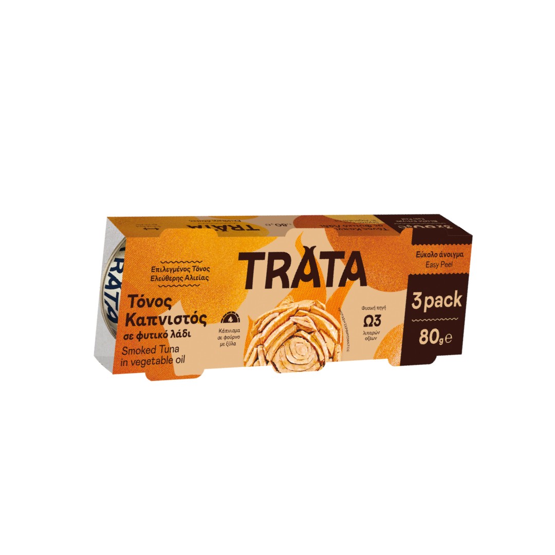 TRATA ΤΟΝΟΣ ΚΑΠΝΙΣΤΟΣ 3*80ΓΡ