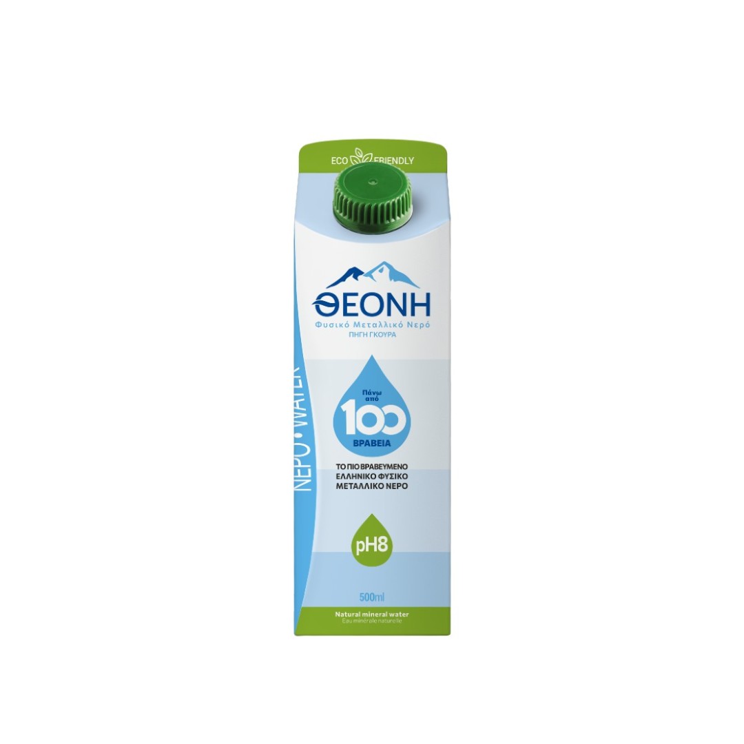 ΘΕΟΝΗ ΦΥΣΙΚΟ ΜΕΤΑΛΛΙΚΟ ΝΕΡΟ CARTON 500ML