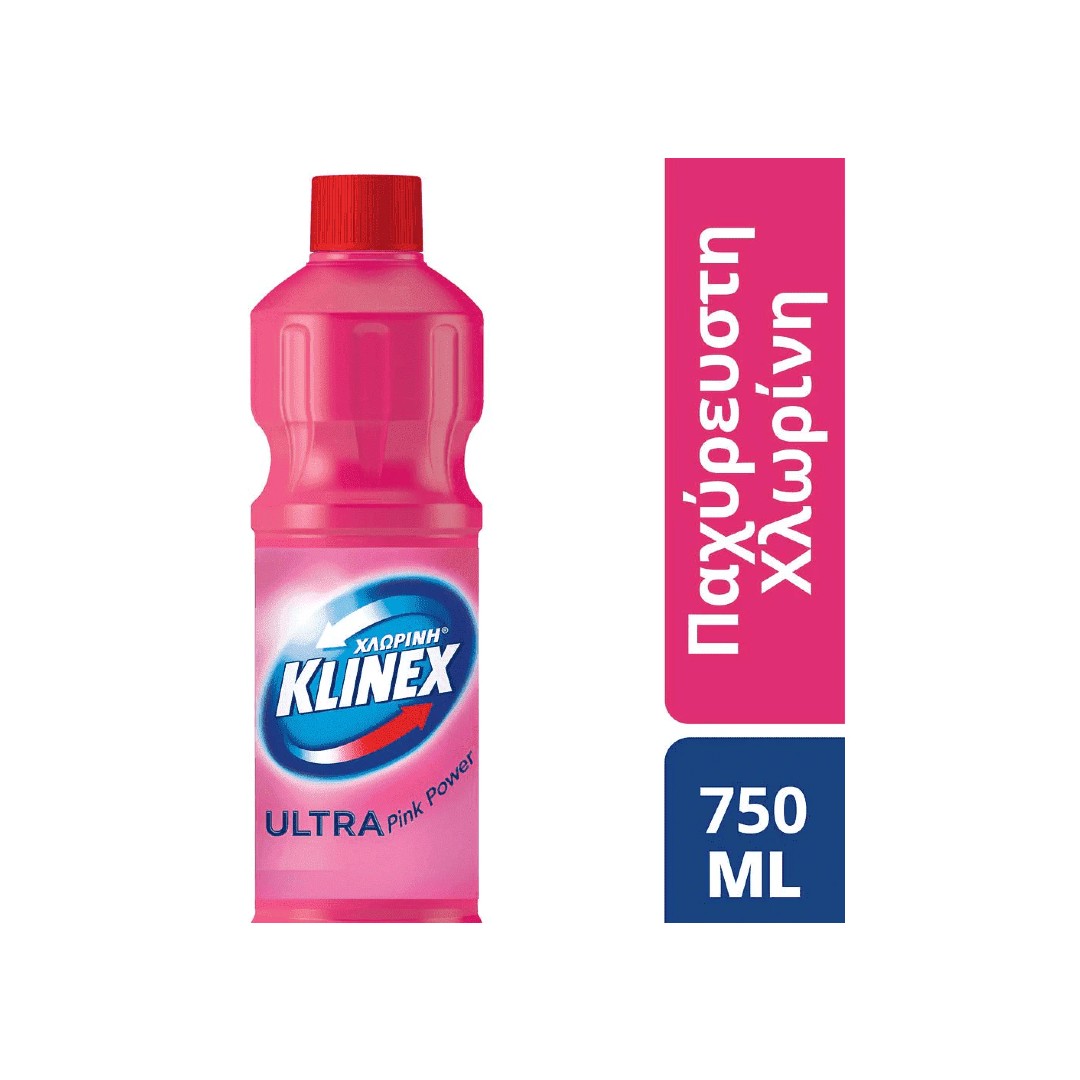 KLINEX ΧΛΩΡΙΝΗ ULTRA PINK POWER 750ML