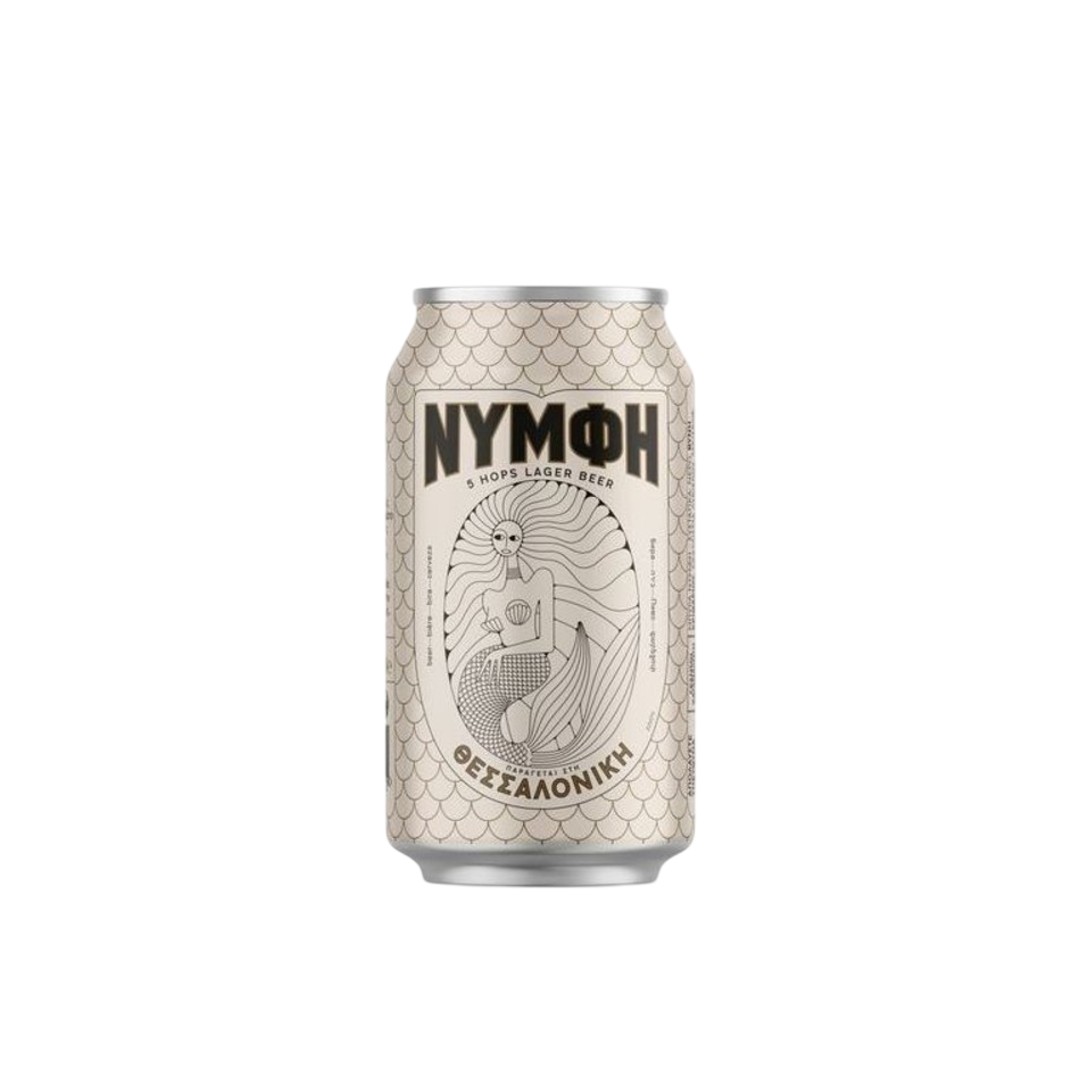 ΜΠΥΡΑ ΝΥΜΦΗ ΚΟΥΤΙ LAGER 300ML