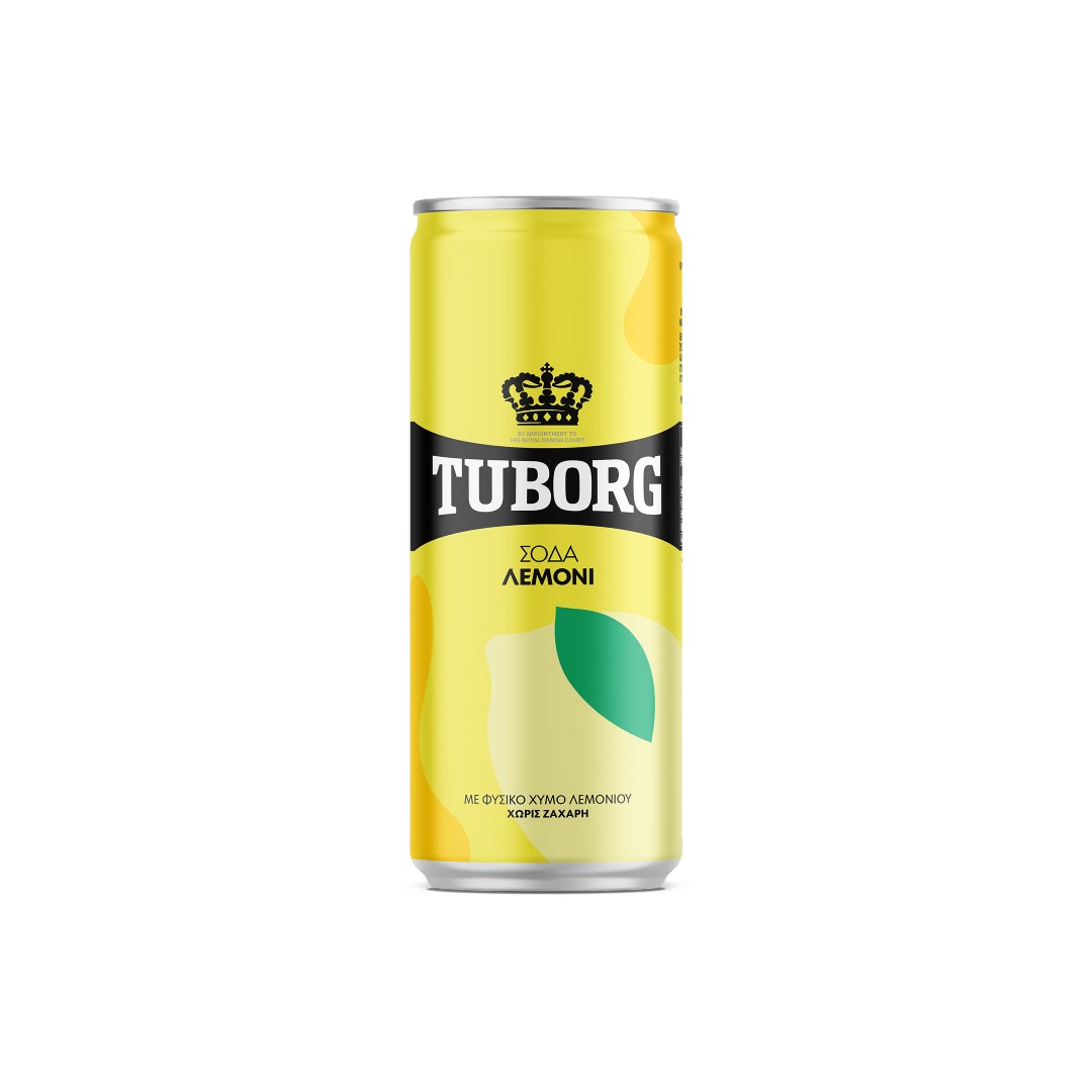 TUBORG ΣΟΔΑ ΚΟΥΤΙ       ΛΕΜΟΝΙ 330ML