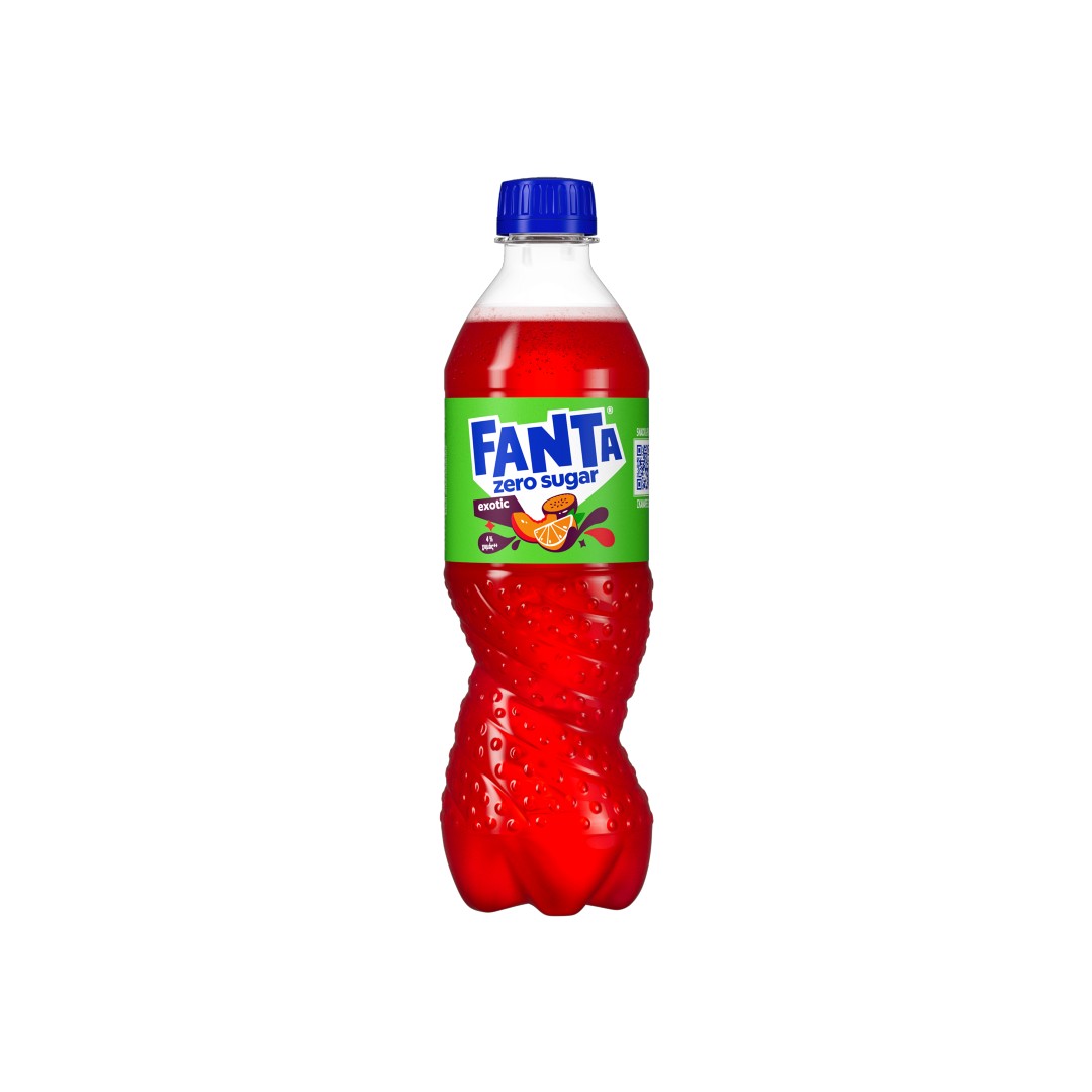 FANTA EXOTIC ZERO       SUGAR 500ML