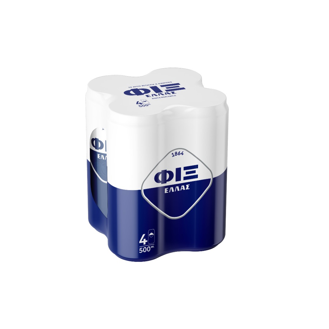 ΦΙΞ ΕΛΛΑΣ ΜΠΥΡΑ LAGER   KOYTI 4*500ML
