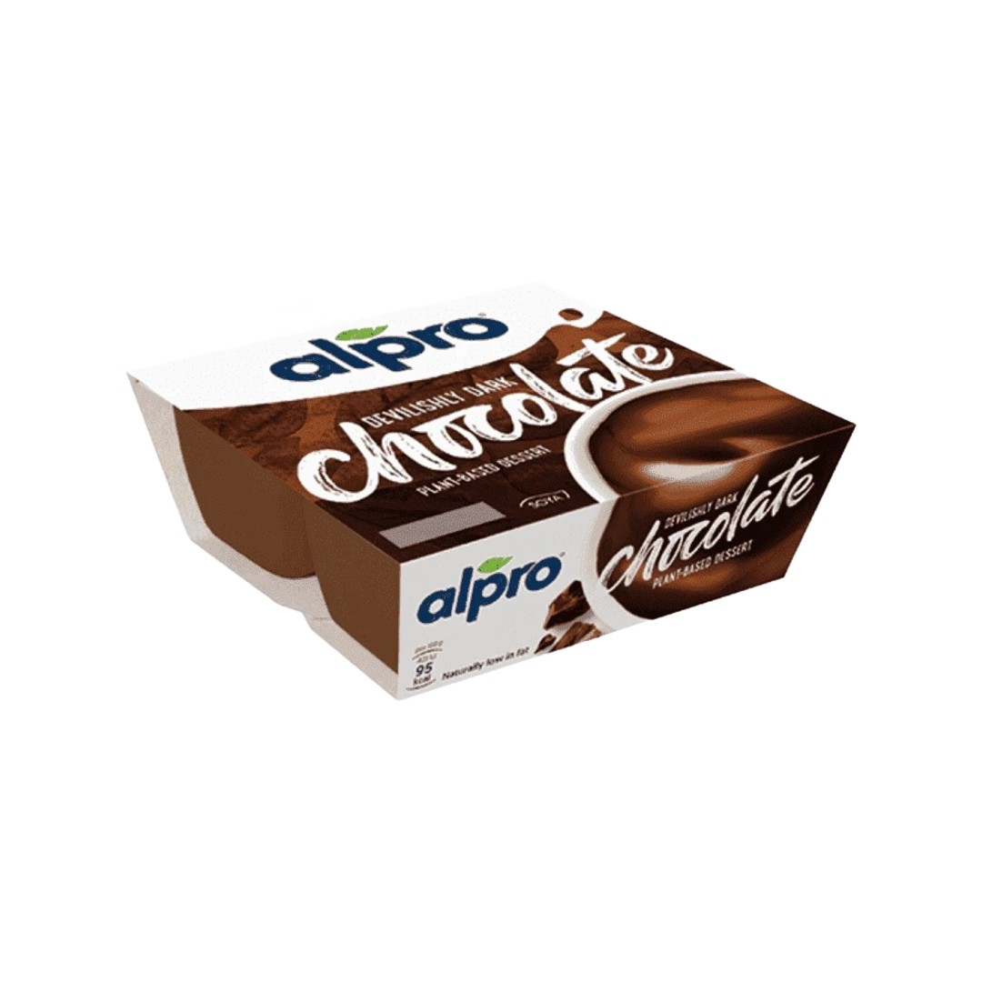 ALPRO ΕΠΙΔΟΡΠΙΟ ΣΟΓΙΑΣ ΜΑΥΡΗΣ ΣΟΚΟΛΑΤΑ 4*125ΓΡ