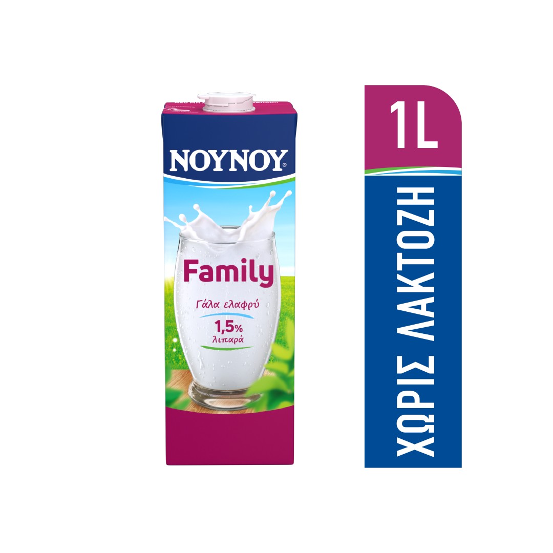ΝΟΥΝΟΥ FAMILY ΧΩΡΙΣ ΛΑΚΤΟΖΗ 1LT
