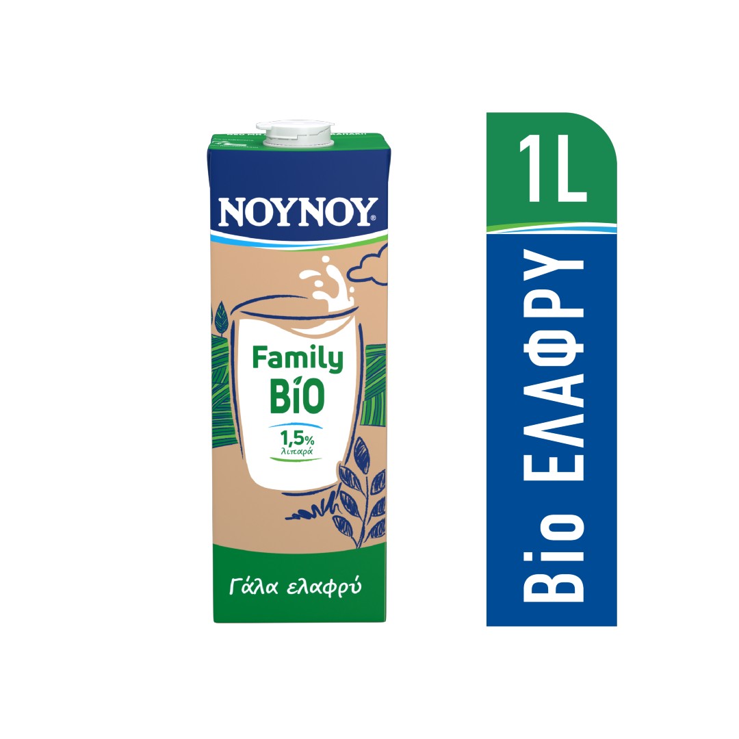 ΝΟΥΝΟΥ ΓΑΛΑ FAMILY ΒΙΟΛΟΓΙΚΟ LIGHT 1L