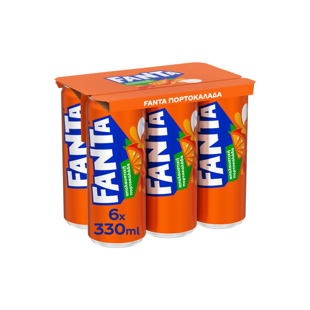 FANTA ΠΟΡΤΟΚΑΛΑΔΑ SLK 6*330ML