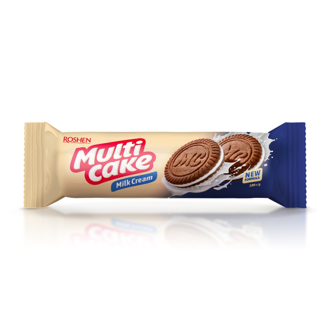 MULTICAKE ΜΠΙΣΚΟΤΑ MILKY CREAM 180ΓΡ