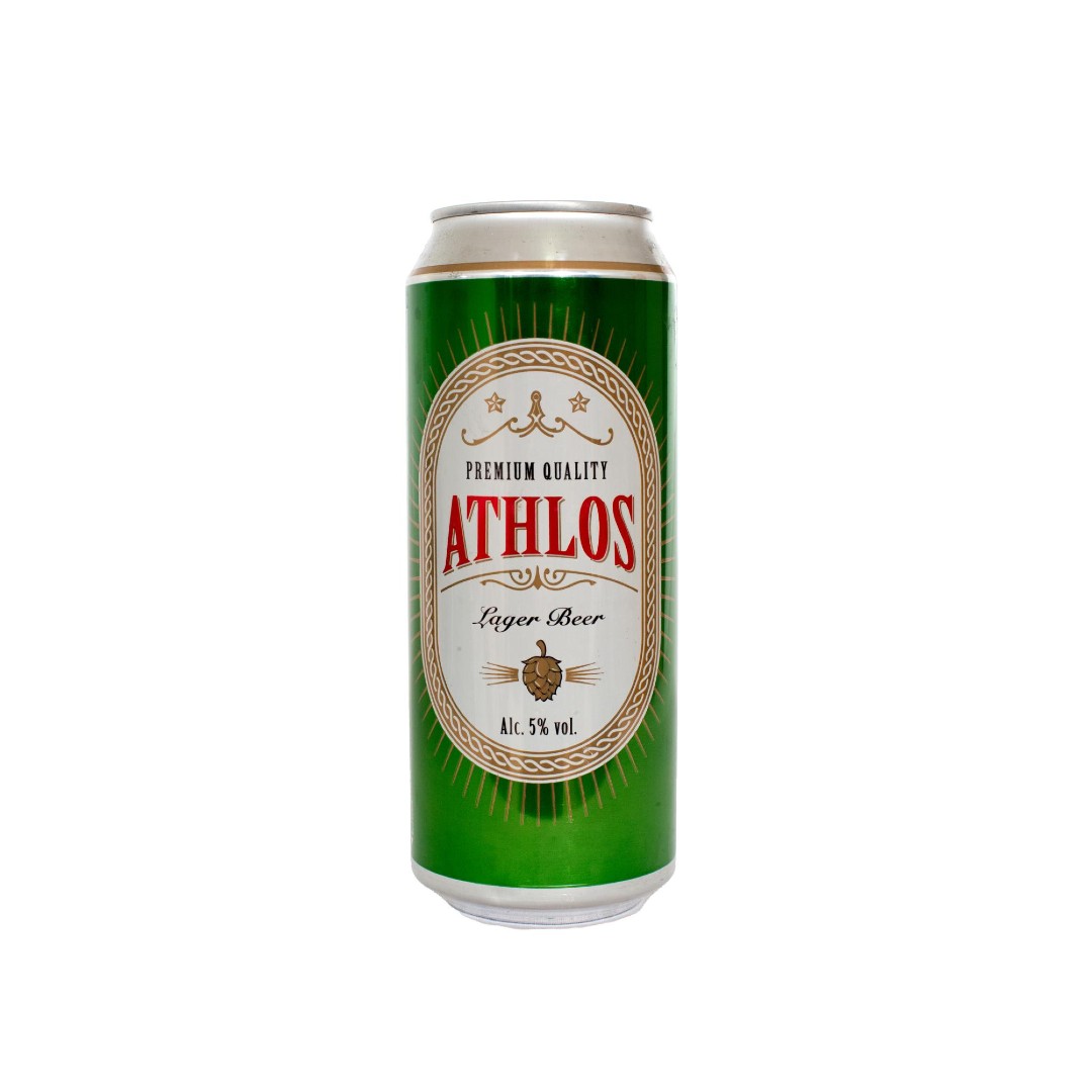 ATHLOS ΜΠΥΡΑ LAGER KOYTI 500ML